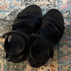 Black Teva Tirra Sandals